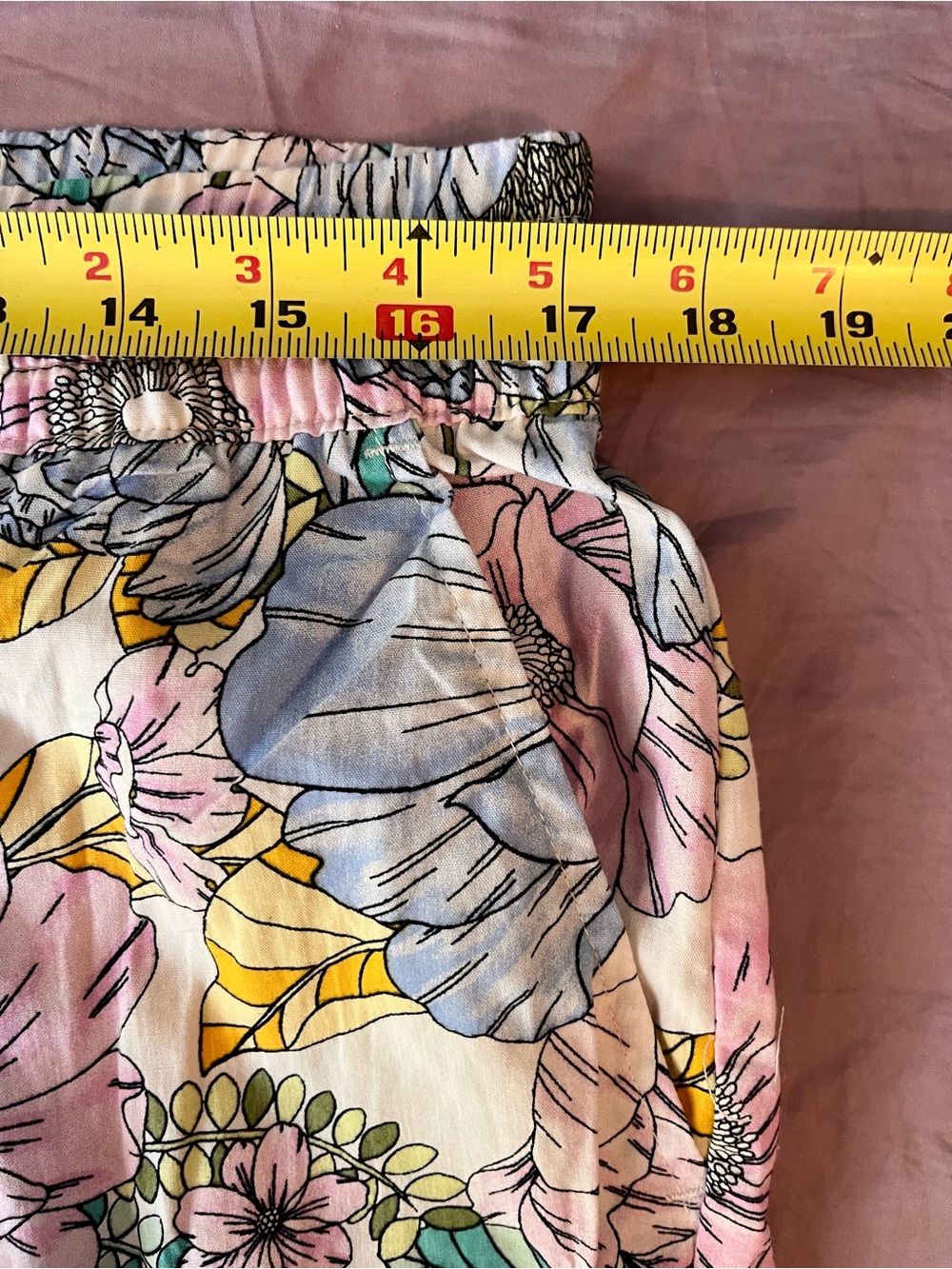 GAP Floral Pajama Pants Pink, Blue, Green, Yellow, White BRAND NEW 100% Cotton - Picture 3 of 4
